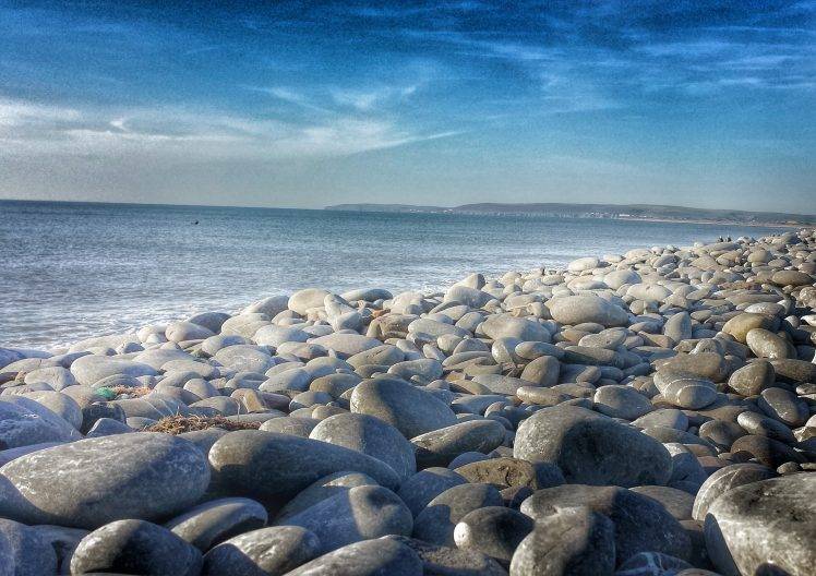 England, Beach, Pebbles, Surfing, Blue, Coast HD Wallpaper Desktop Background