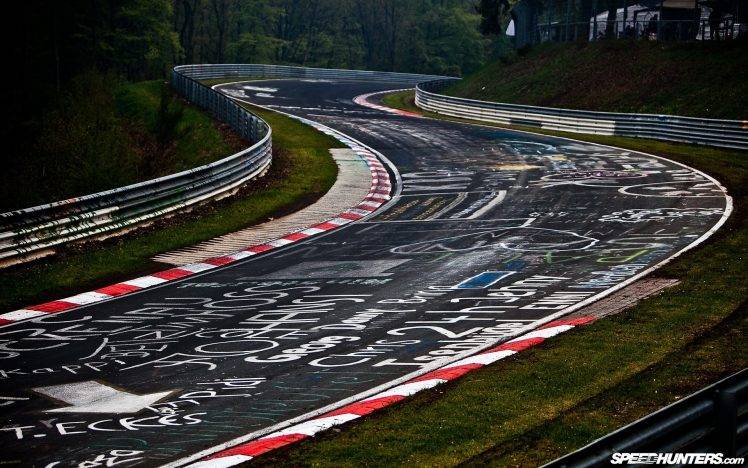 nurburgring, Race Tracks, Road, Graffiti, Motorsports HD Wallpaper Desktop Background