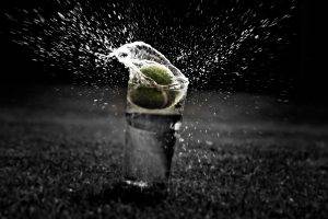 water, Splashes, Tennis, Tennis Balls