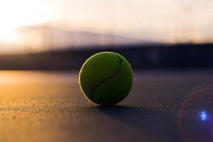 depth Of Field, Tennis Balls, Lens Flare, Sunlight, Blurred