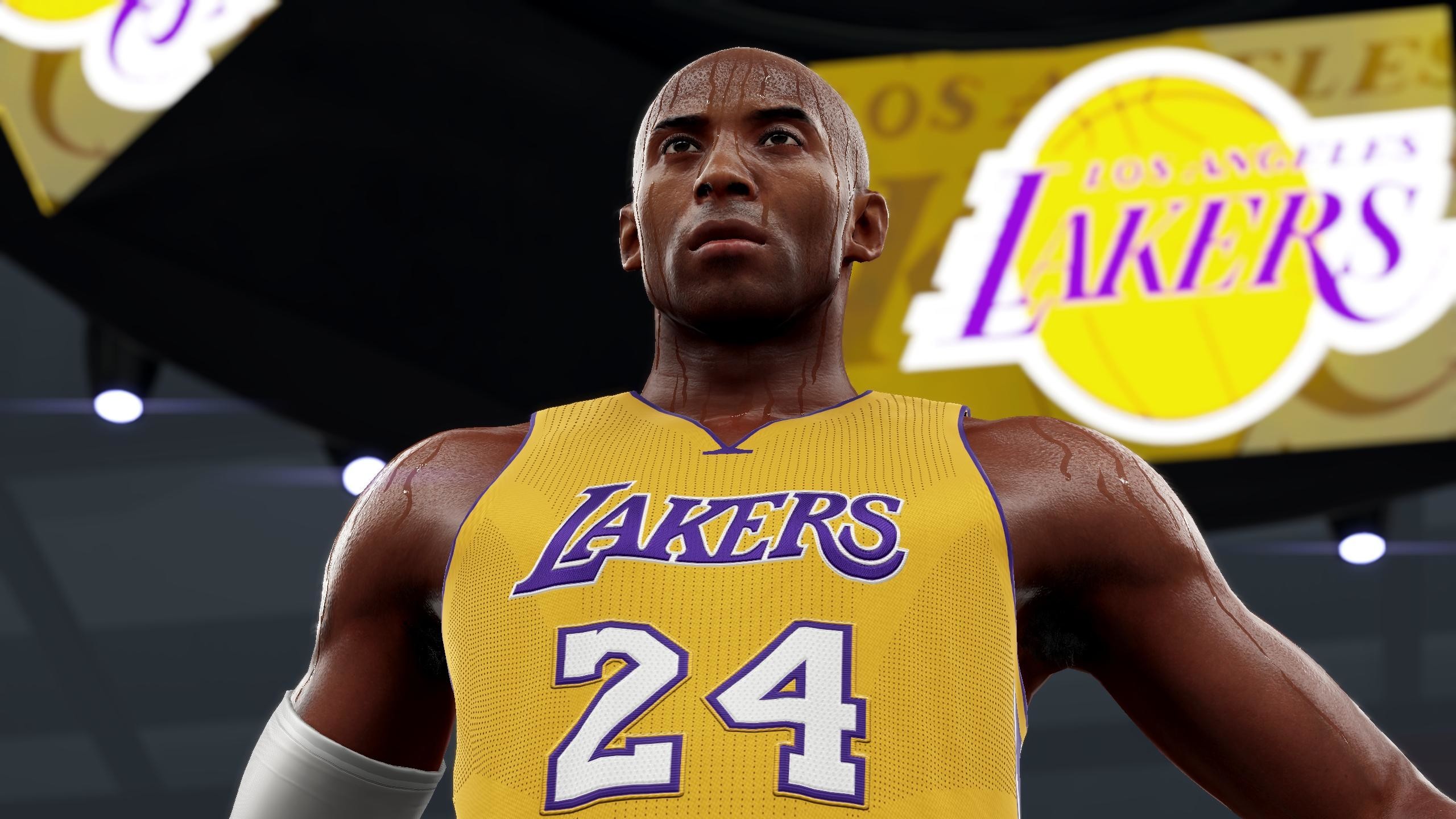 Kobe Bryant, Los Angeles Lakers, NBA, NBA 2K16, PC Gaming Wallpaper