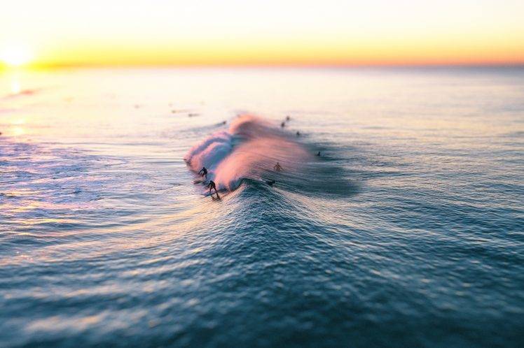 surfing, Sea, Waves HD Wallpaper Desktop Background