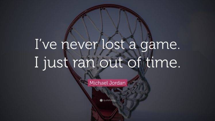Michael Jordan, Quote, Text, Motivational, Sport, Basketball, Nets, Simple Background HD Wallpaper Desktop Background