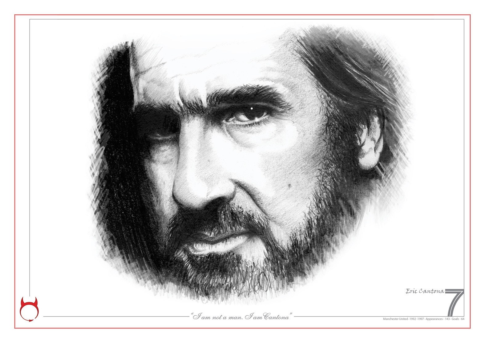 footballers, Eric Cantona, Soccer, Manchester United Wallpaper