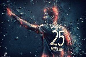 footballers, Thomas  Muller, Germany, Bundesliga, Champions League, Bayern Munchen