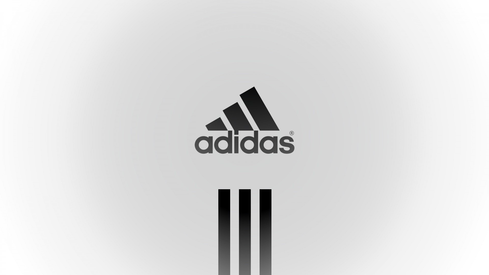 Adidas, Sports, Logo, Brand, Minimalism, White Background Wallpaper