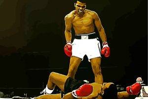 digital Art, Boxing, Sports, Men, Heroes, Muhammad Ali, Celebrity