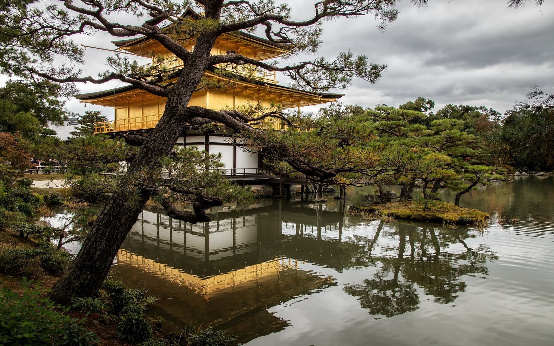 Kyoto, Japan, Temple, Nature, Landscape Wallpaper