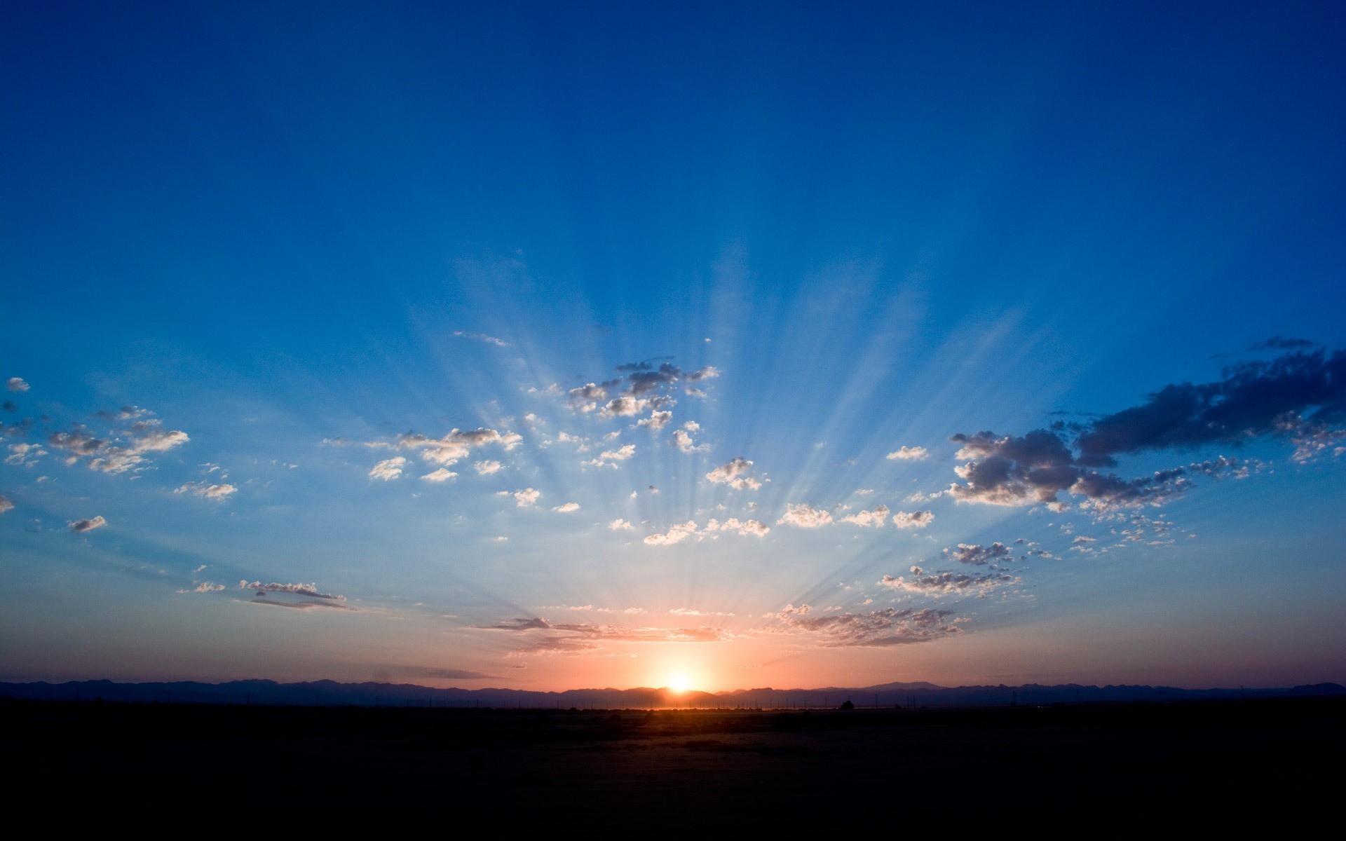 landscape, Clouds, Sunlight Wallpaper