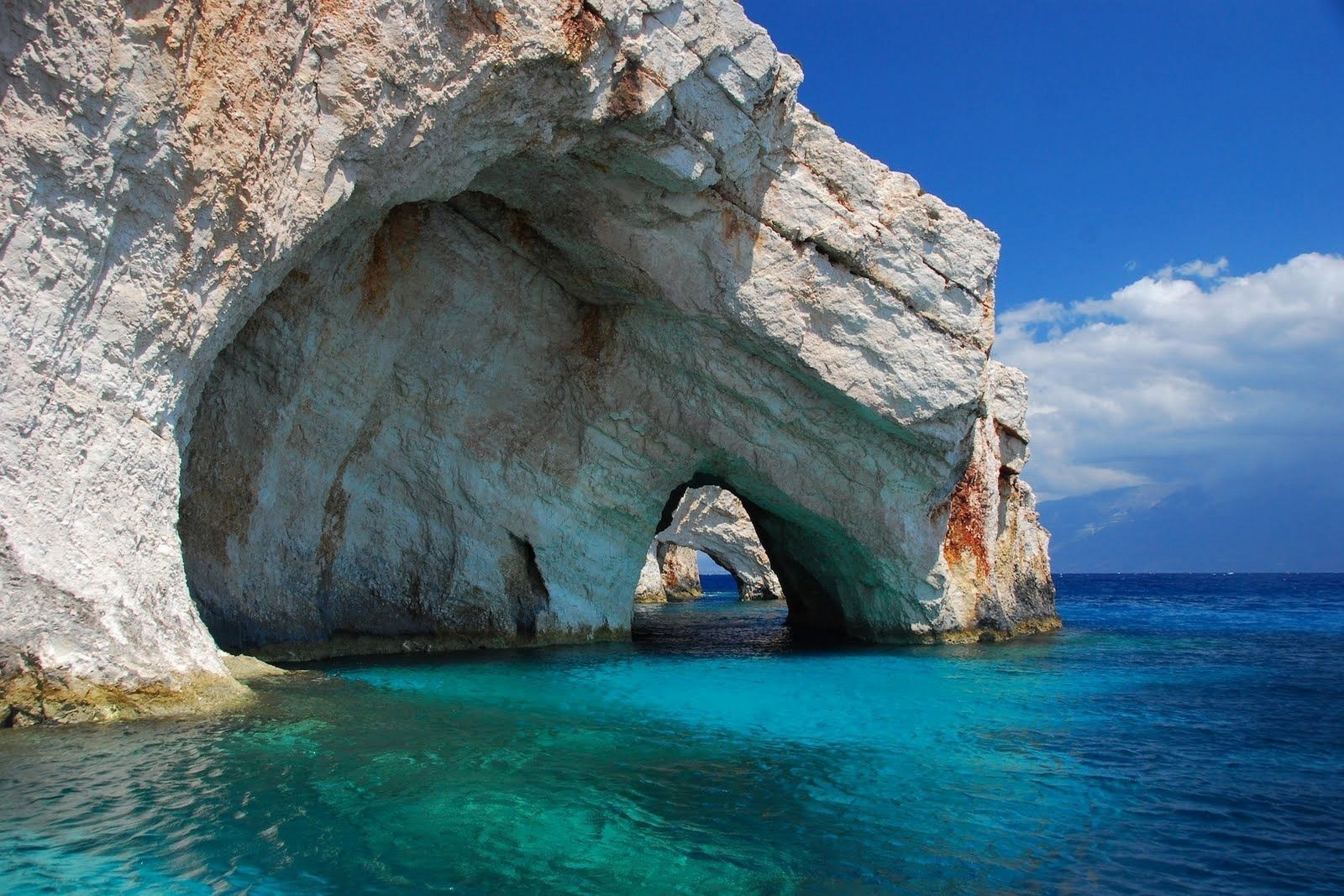 nature, Landscape, Rock, Cave, Sea, Turquoise, Water, Island, Greece Wallpaper