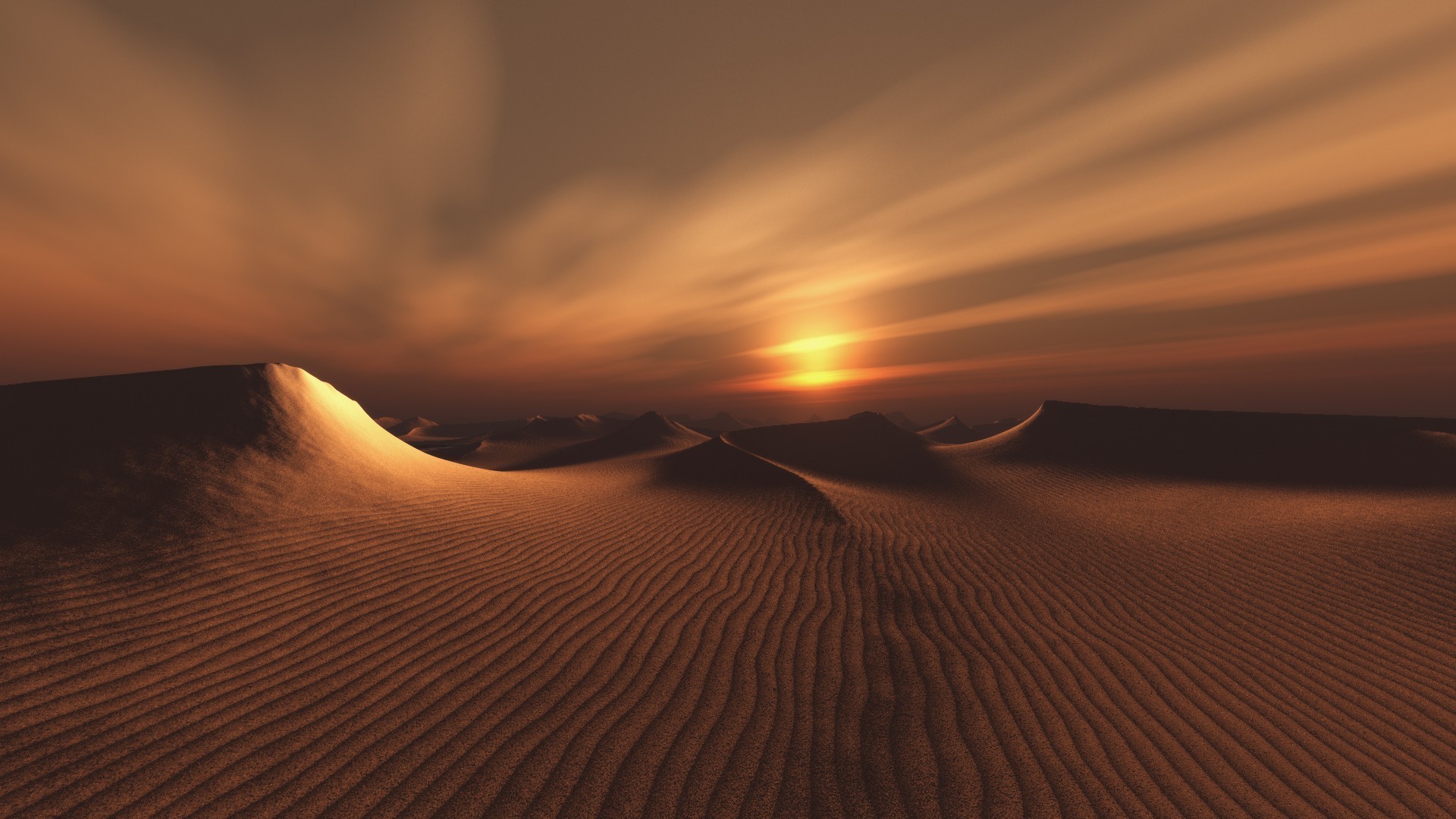 landscape, Desert, Sand, Nature Wallpaper