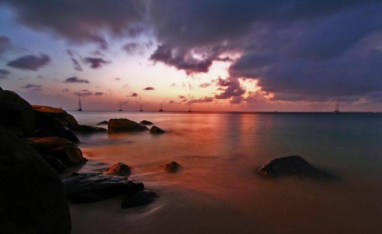 photography, Nature, Landscape, Water, Sea, Coast, Rock HD Wallpaper Desktop Background