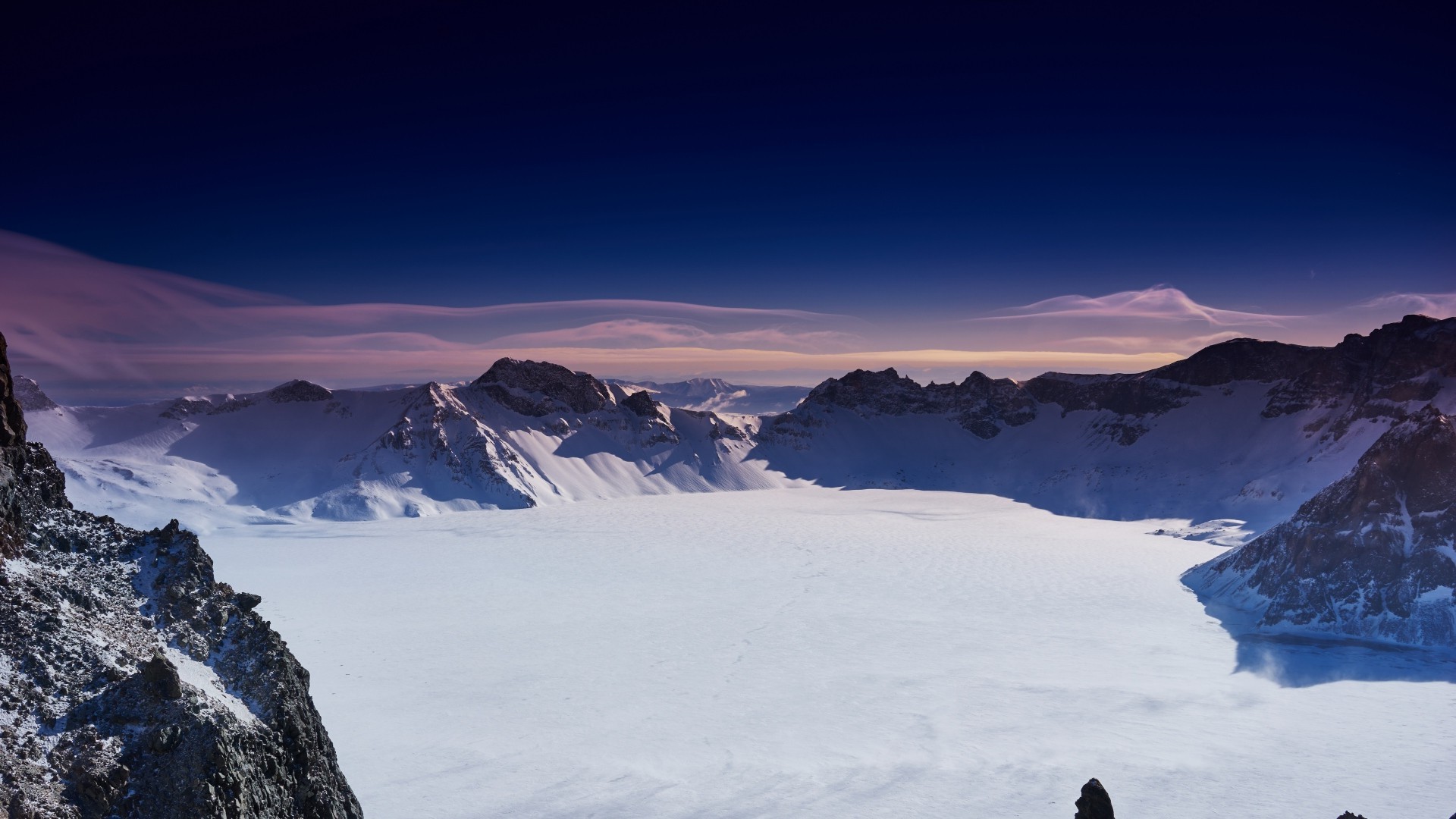 snow, Nature, Mountain, Sky Wallpaper