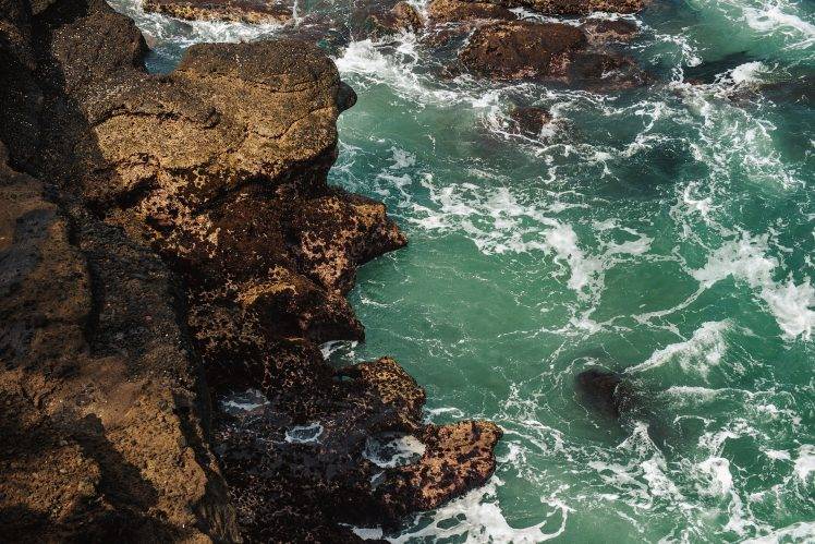 nature, Sea, Rock, Water HD Wallpaper Desktop Background