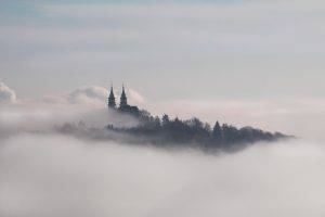 Linz, Austria, Landscape, Clouds
