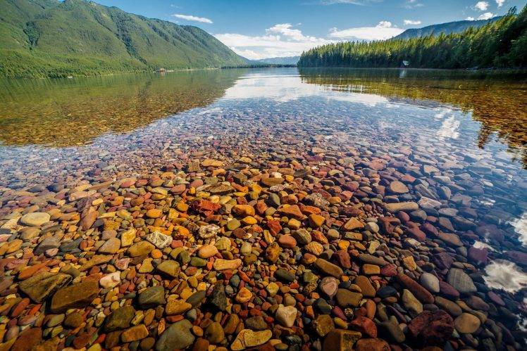 Glacier National Park, Nature, Landscape, Lake HD Wallpaper Desktop Background