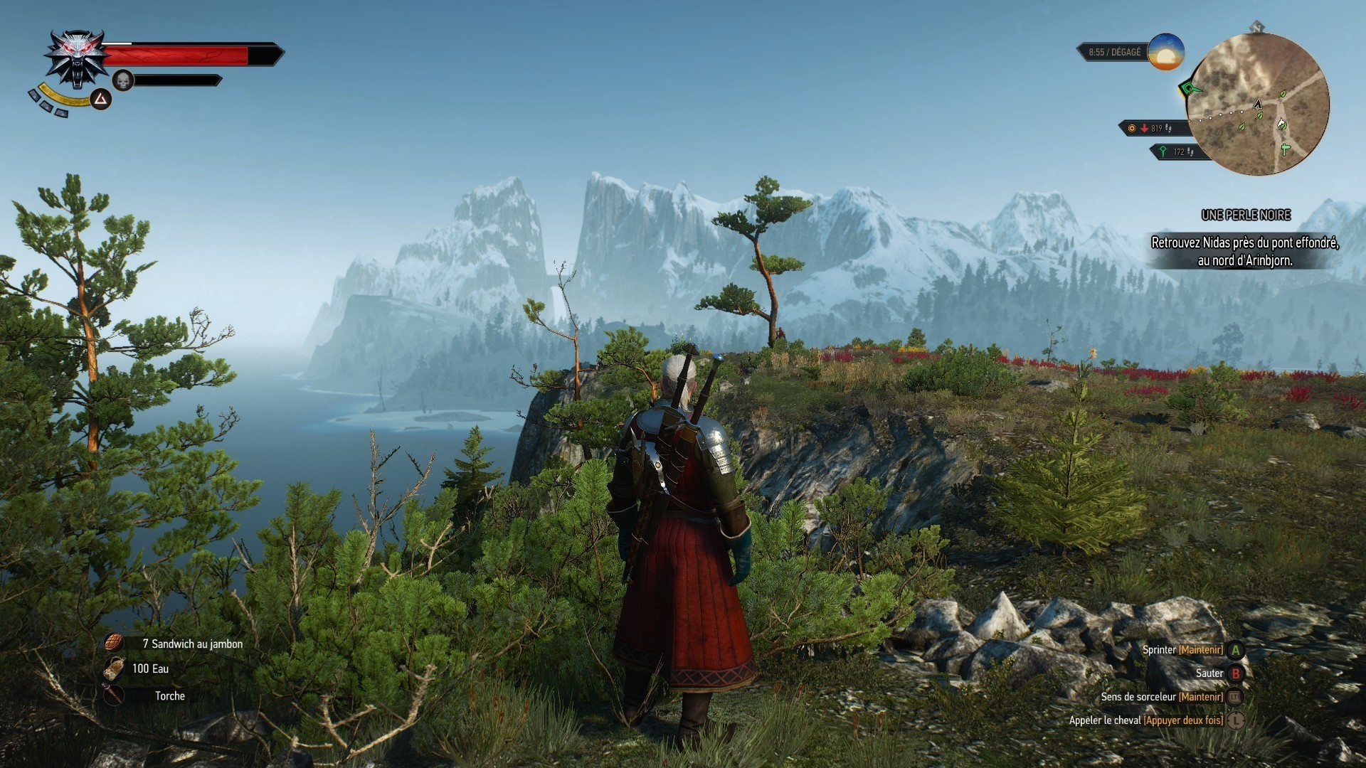 Geralt Of Rivia, The Witcher 3: Wild Hunt, The Witcher, Video Games, Panoramas, Panorama, Landscape Wallpaper