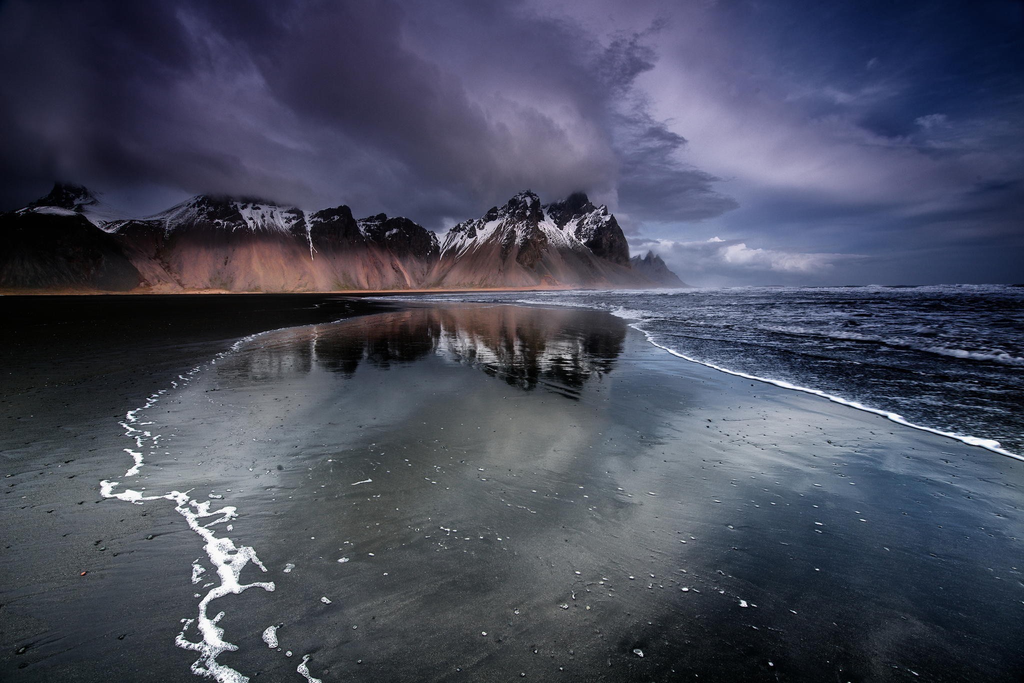 Iceland, Beach, Landscape, Sea, Nature Wallpaper