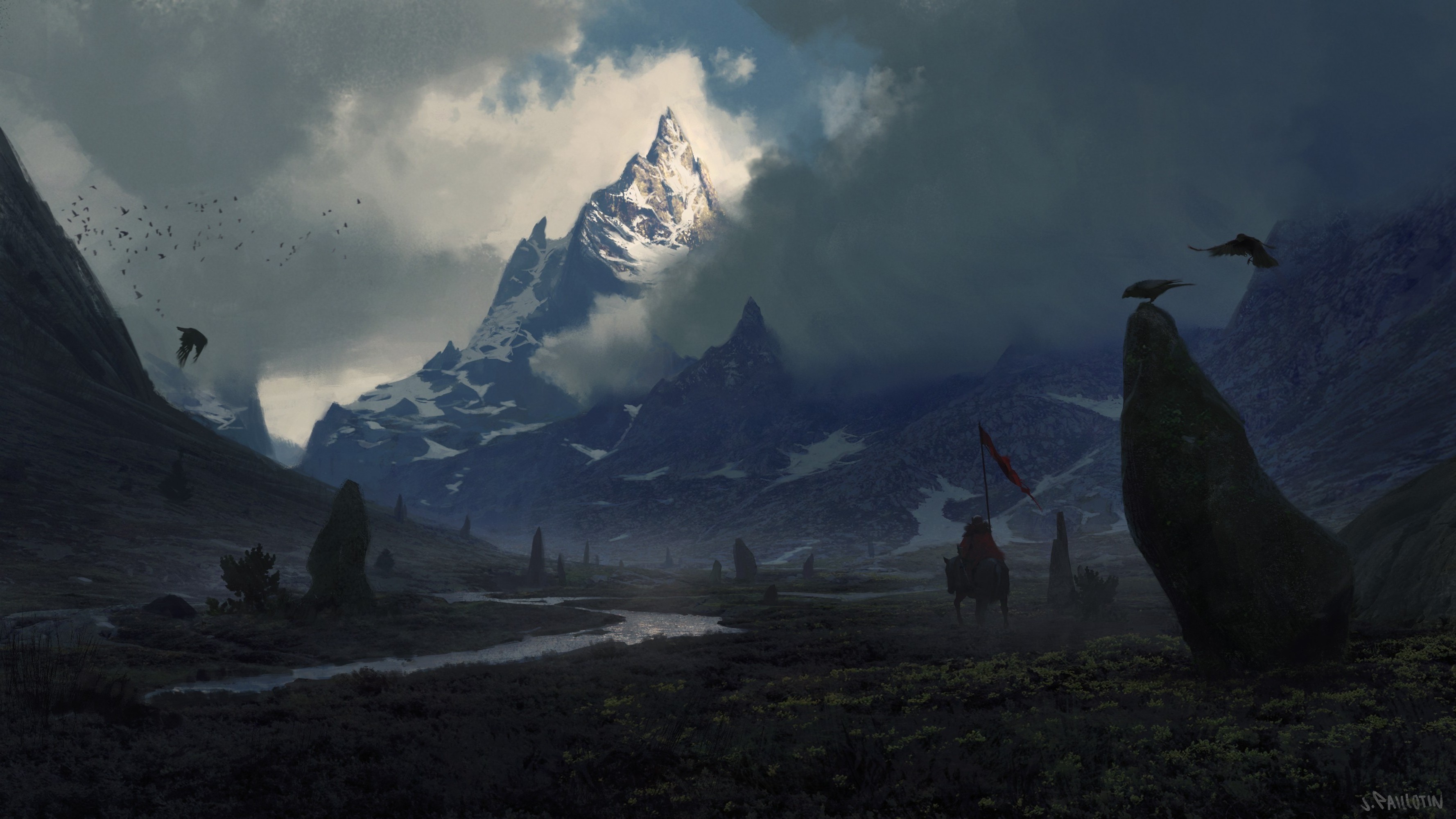 landscape, Mountains Wallpaper