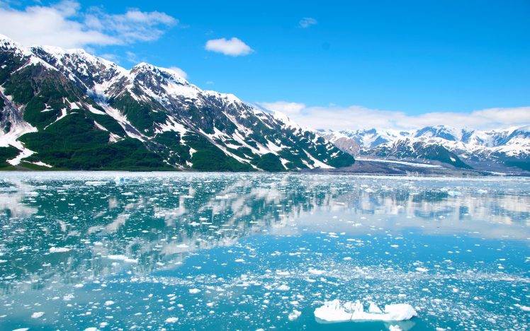 nature, Alaska, Mountains, Landscape, Ice HD Wallpaper Desktop Background
