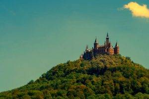castle, Photography, Hills, Landscape, Germany