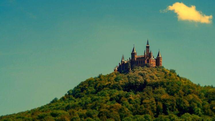 castle, Photography, Hills, Landscape, Germany HD Wallpaper Desktop Background