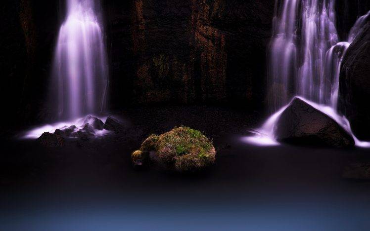 waterfall, Long Exposure, Nature, Rock HD Wallpaper Desktop Background