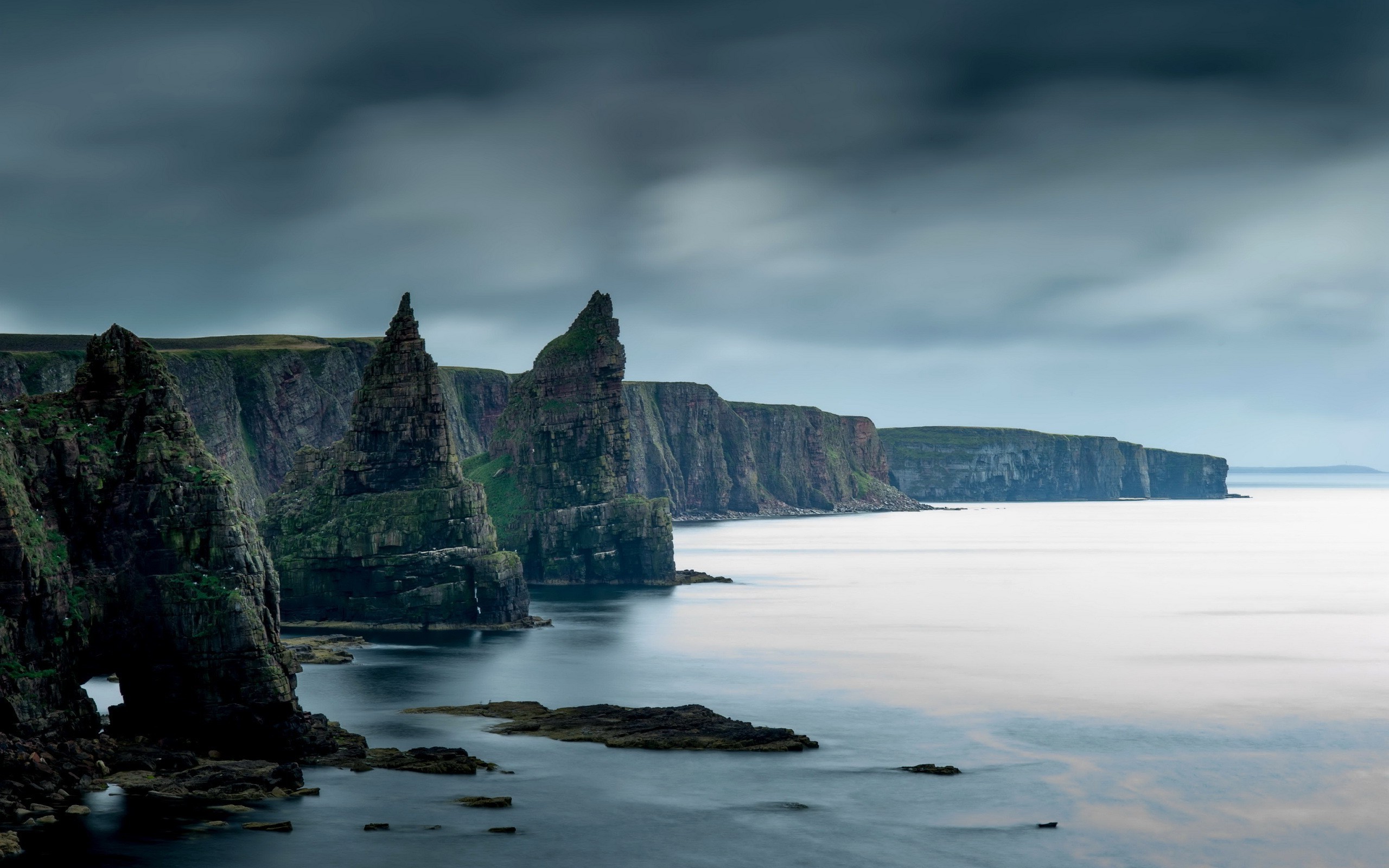 coast, Rock, Nature, Sea, Scotland, Cliff Wallpapers HD / Desktop and ...