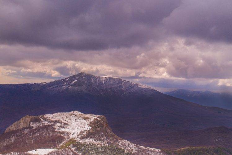 Crimea, Mountains, Sky, Nature, Forest, Snow HD Wallpaper Desktop Background