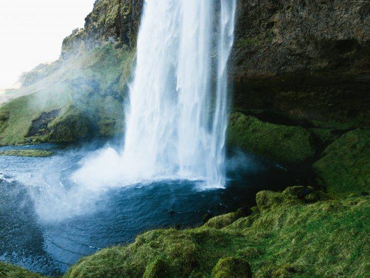 landscape, Nature, Iceland, Waterfall HD Wallpaper Desktop Background