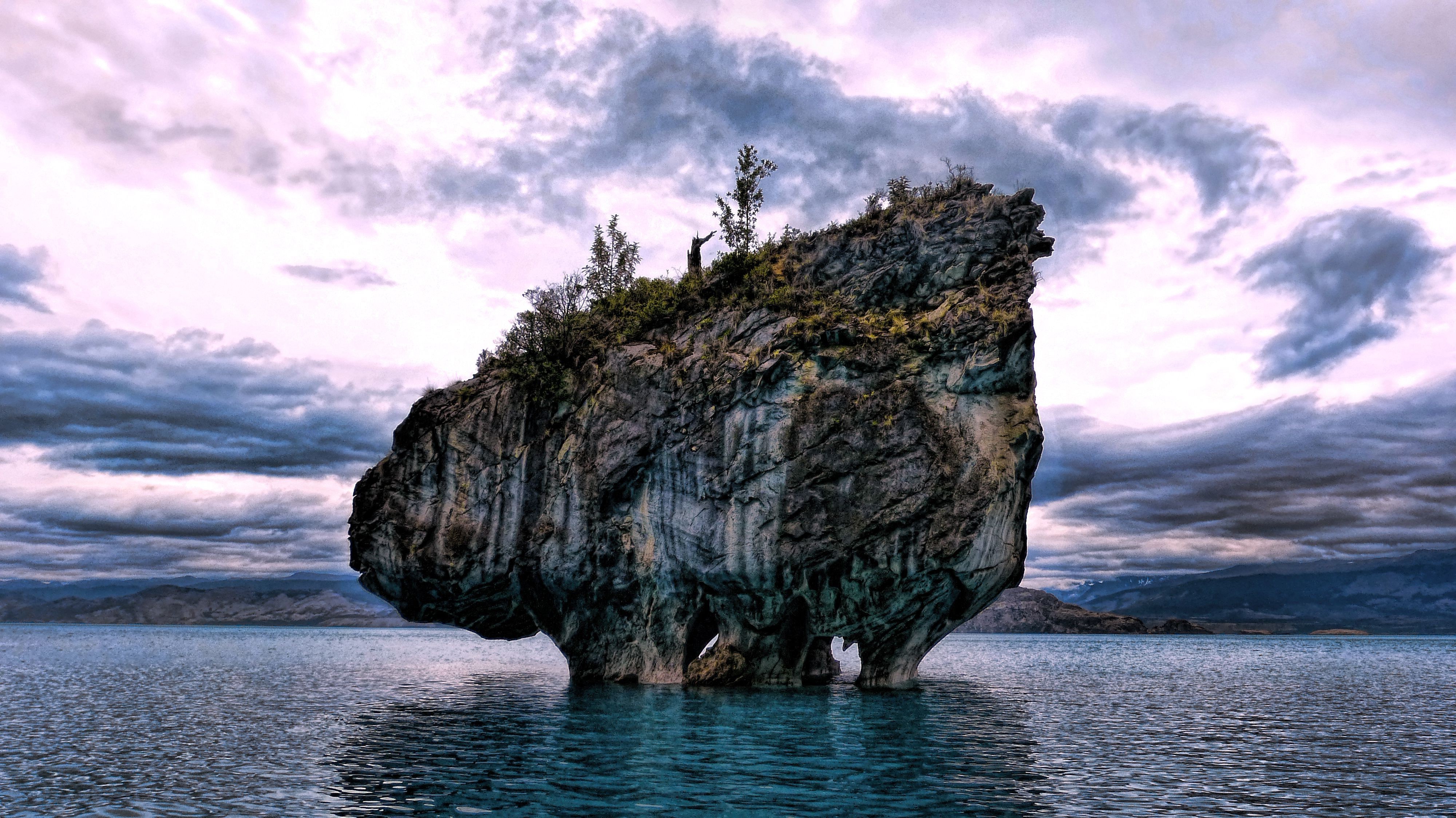 nature, Reflection, Sea, Clouds, HDR Wallpaper