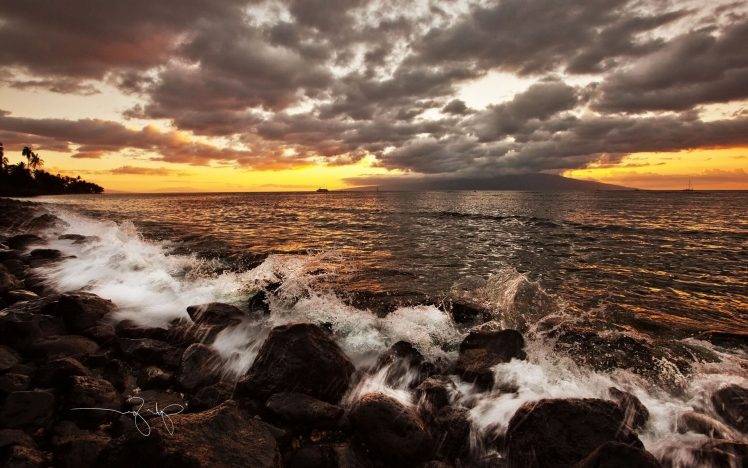 beach, Nature, Mauii HD Wallpaper Desktop Background