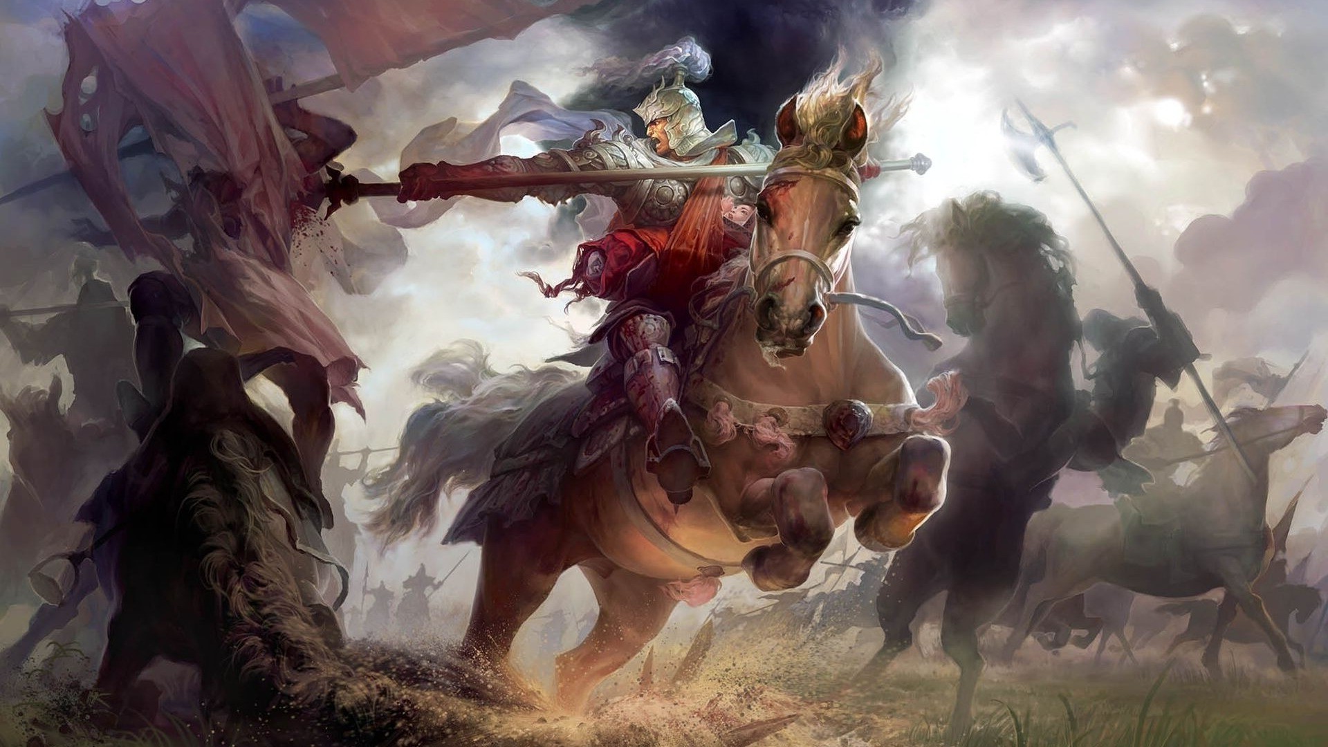 horse, Fantasy Art Wallpaper