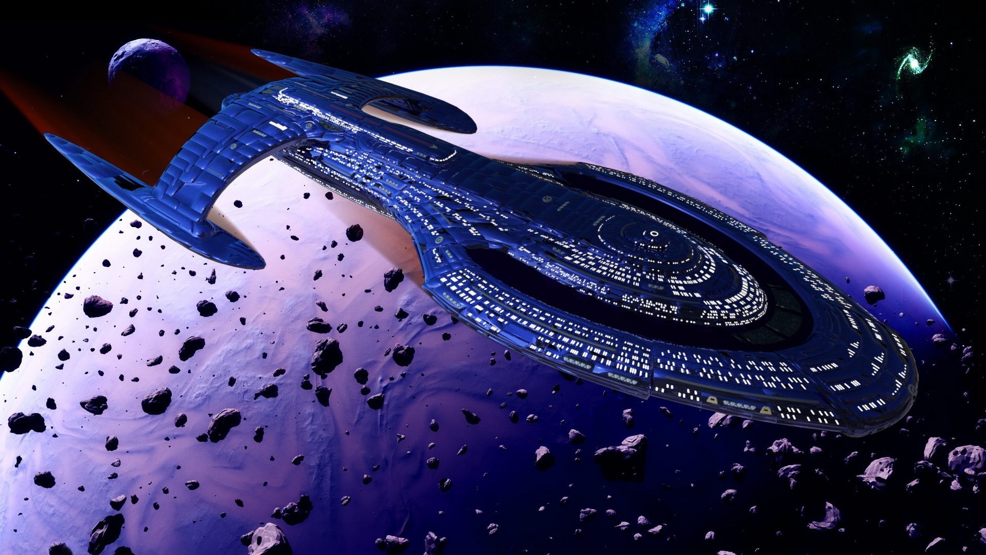 fantasy Art, Space, Star Trek Wallpaper