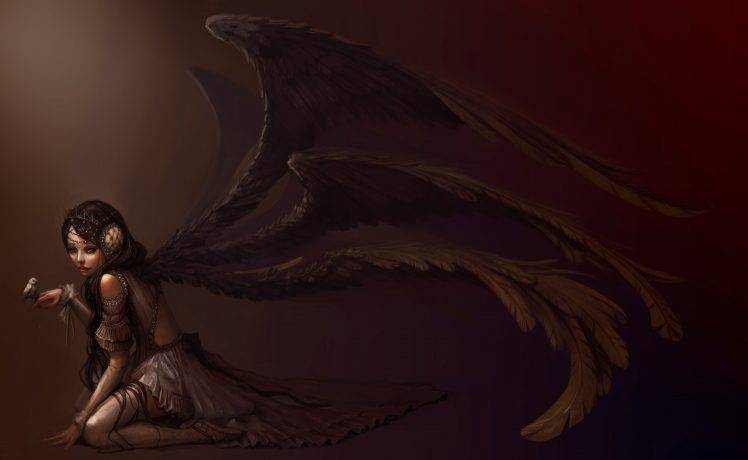 fantasy Art, Wings HD Wallpaper Desktop Background