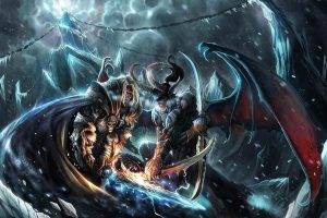 fantasy Art, Warcraft, Illidan, Lich King