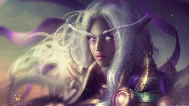 fantasy Art, Blonde, World Of Warcraft HD Wallpaper Desktop Background