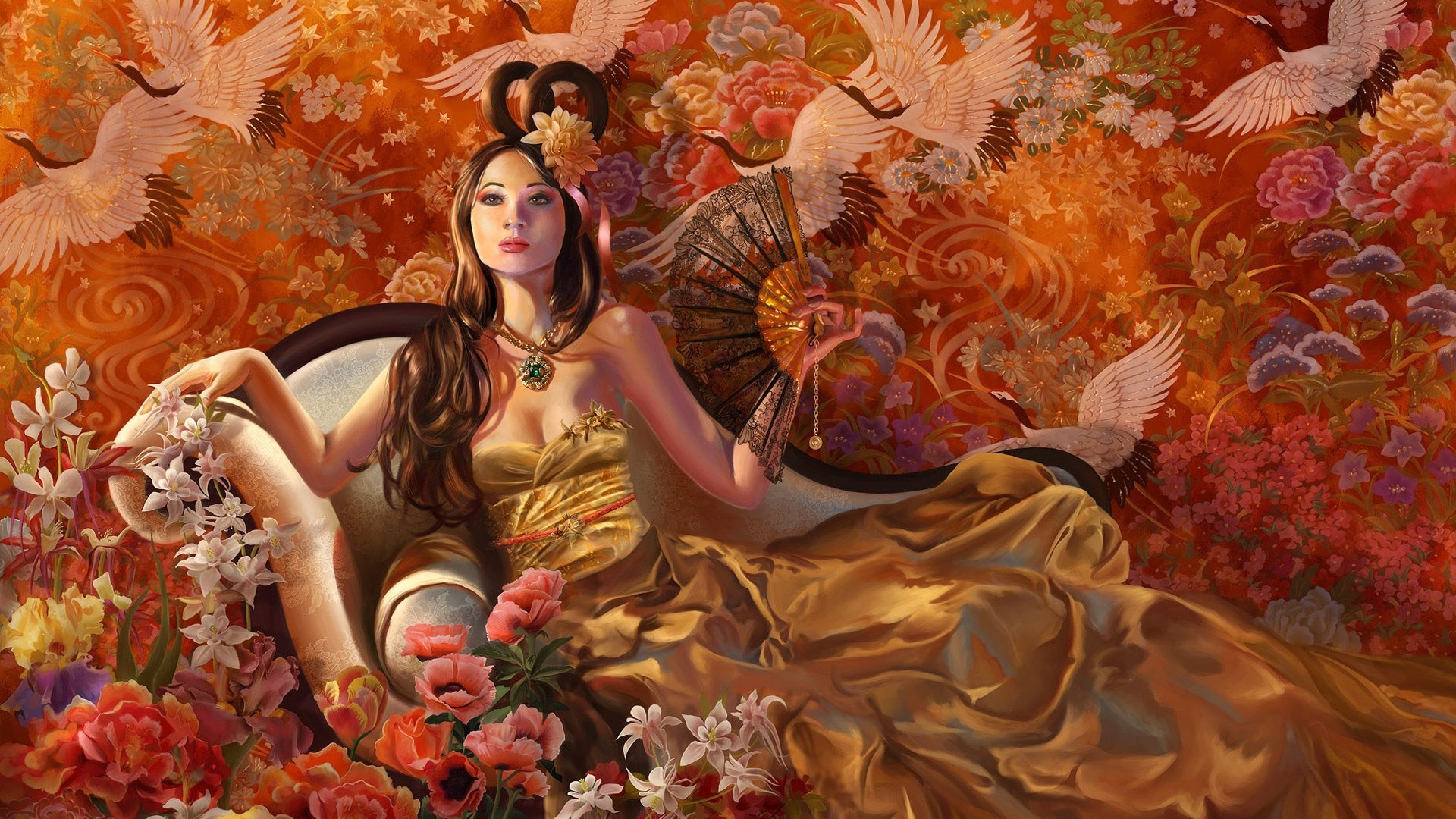 fantasy Art, Women Wallpaper