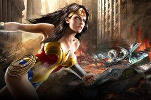 fantasy Art, Wonder Woman, DC Comics, Comics, Superheroines