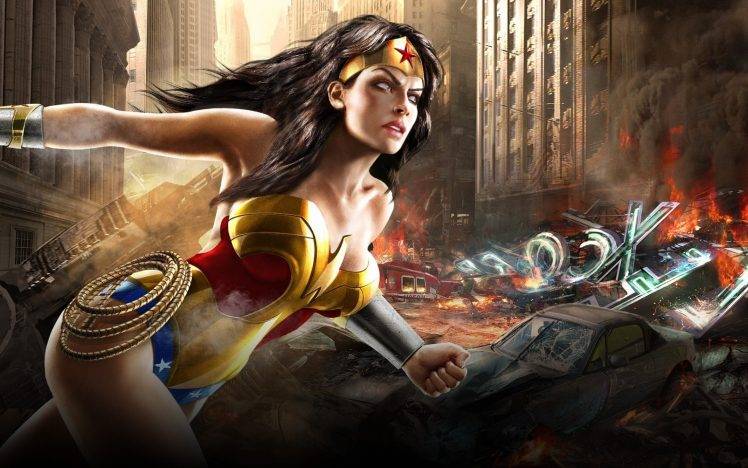 fantasy Art, Wonder Woman, DC Comics, Comics, Superheroines HD Wallpaper Desktop Background