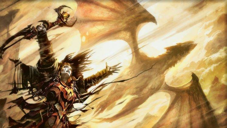 fantasy Art, Magic: The Gathering, Dragon HD Wallpaper Desktop Background
