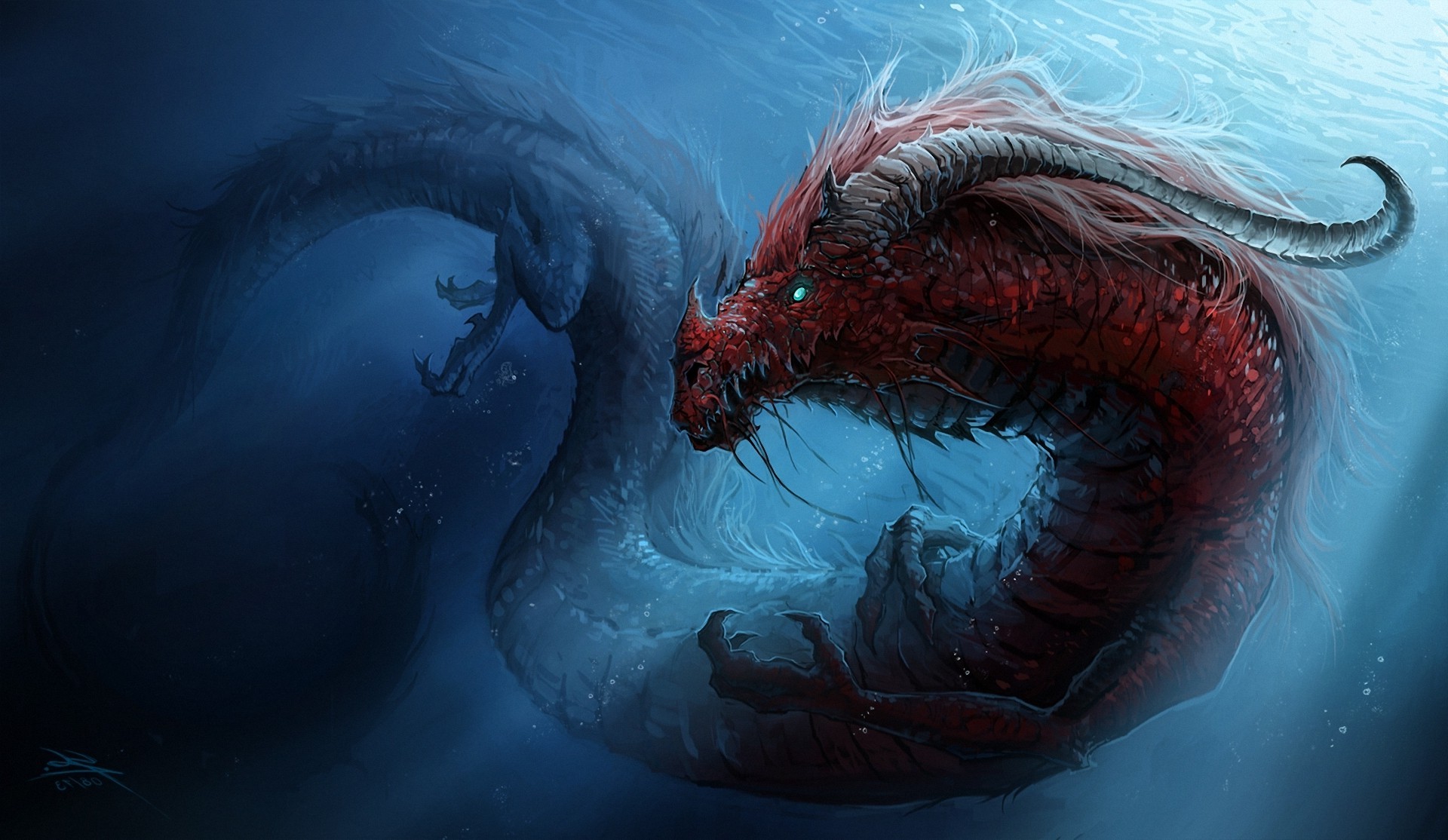 dragon, Fantasy Art Wallpaper