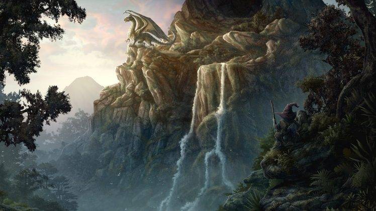 Kerem Beyit, Fantasy Art, Dragon HD Wallpaper Desktop Background