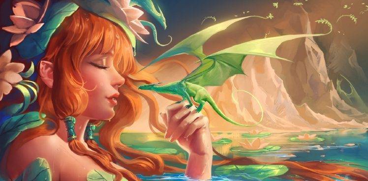 fantasy Art, Dragon, Artwork HD Wallpaper Desktop Background