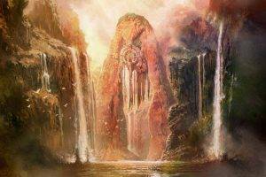fantasy Art, Waterfall