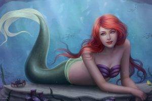 fantasy Art, Soft Shading, The Little Mermaid