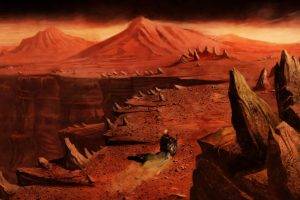 Mars, Fantasy Art
