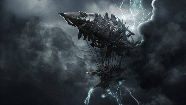 fantasy Art, Storm,  World Of Warcraft HD Wallpaper Desktop Background