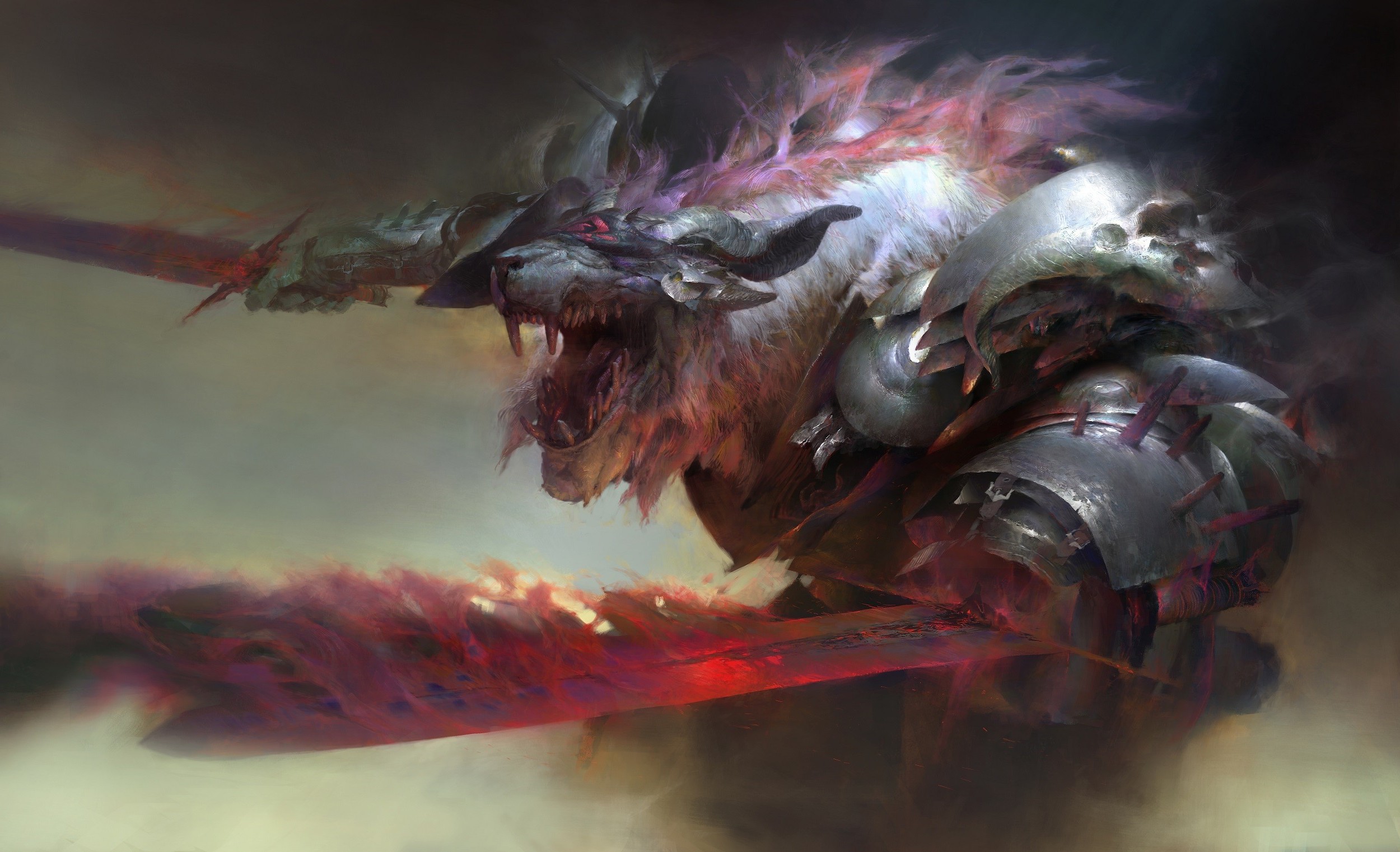 Guild Wars 2, Charr, Fantasy Art Wallpapers HD / Desktop and Mobile