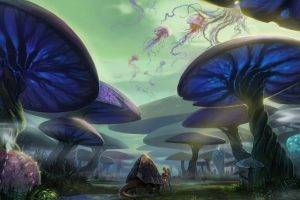 fantasy Art, Magic Mushrooms